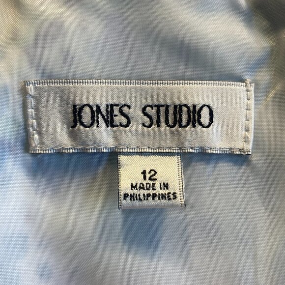 Jones Studio SZ12 Impressionist print dress Parisian Gardencore Italian Coquette - Picture 5 of 7